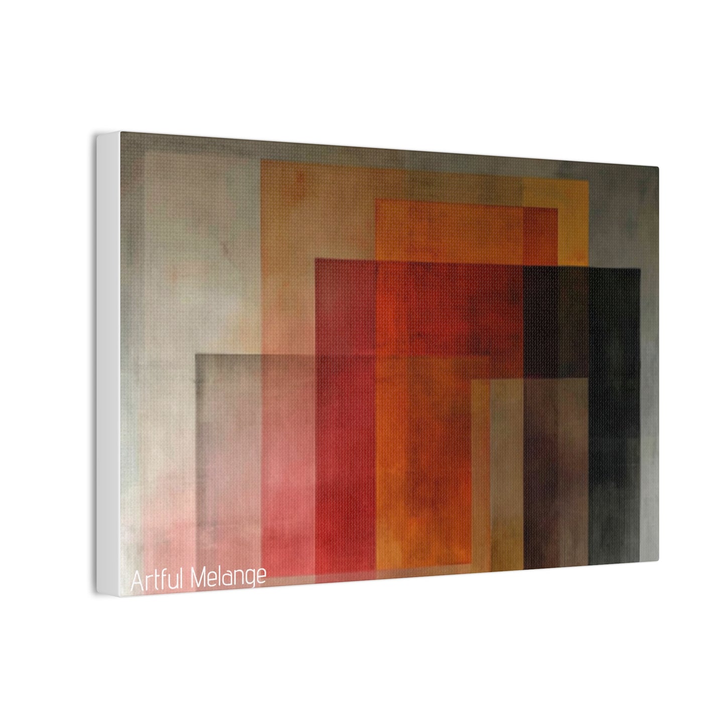 Primary Elegance: A Symphony of Sophistication Canvas Print