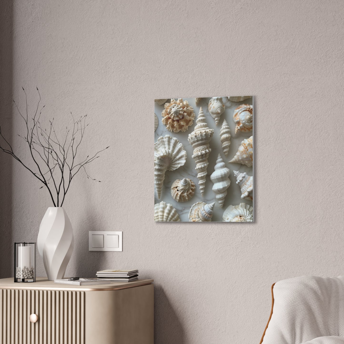 Seashell Serenity Canvas Print