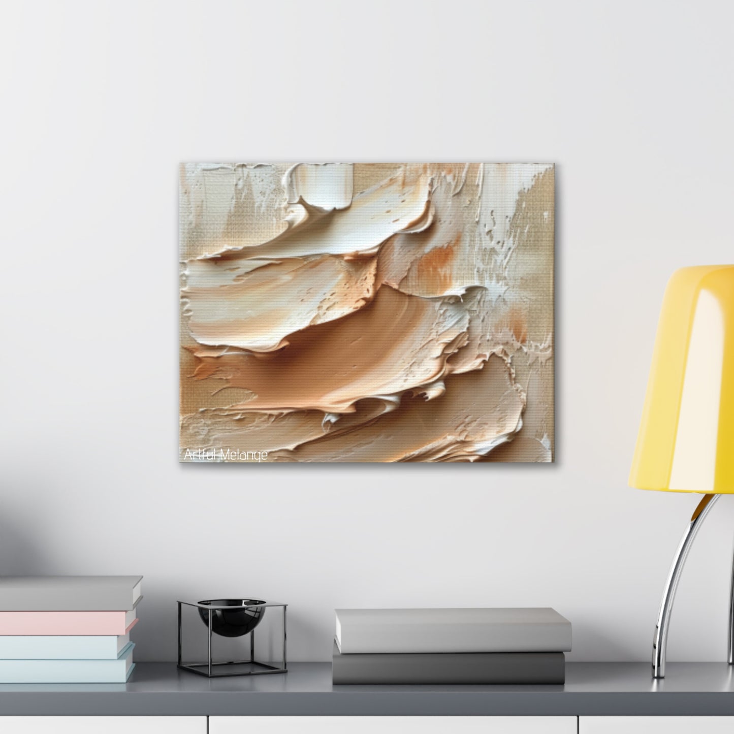 Primary Elegance: A Symphony of Sophistication Canvas Print