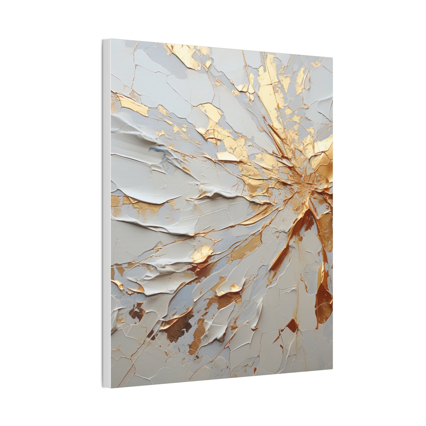 Acrylic Abstract Canvas Print - Richly Textured Artistry