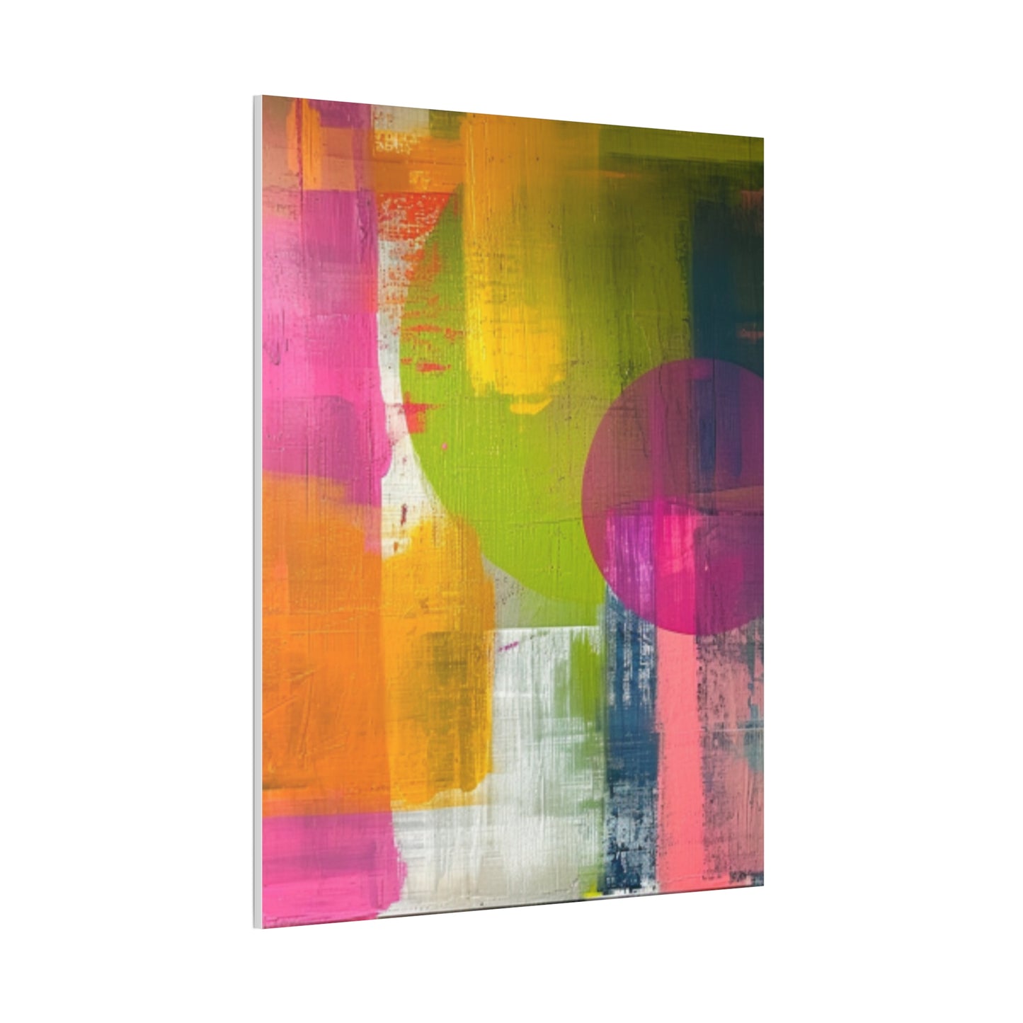 Primary Elegance: A Symphony of Sophistication Canvas Print