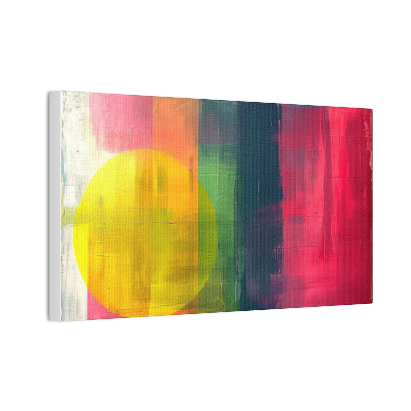 Primary Elegance: A Symphony of Sophistication Canvas Print