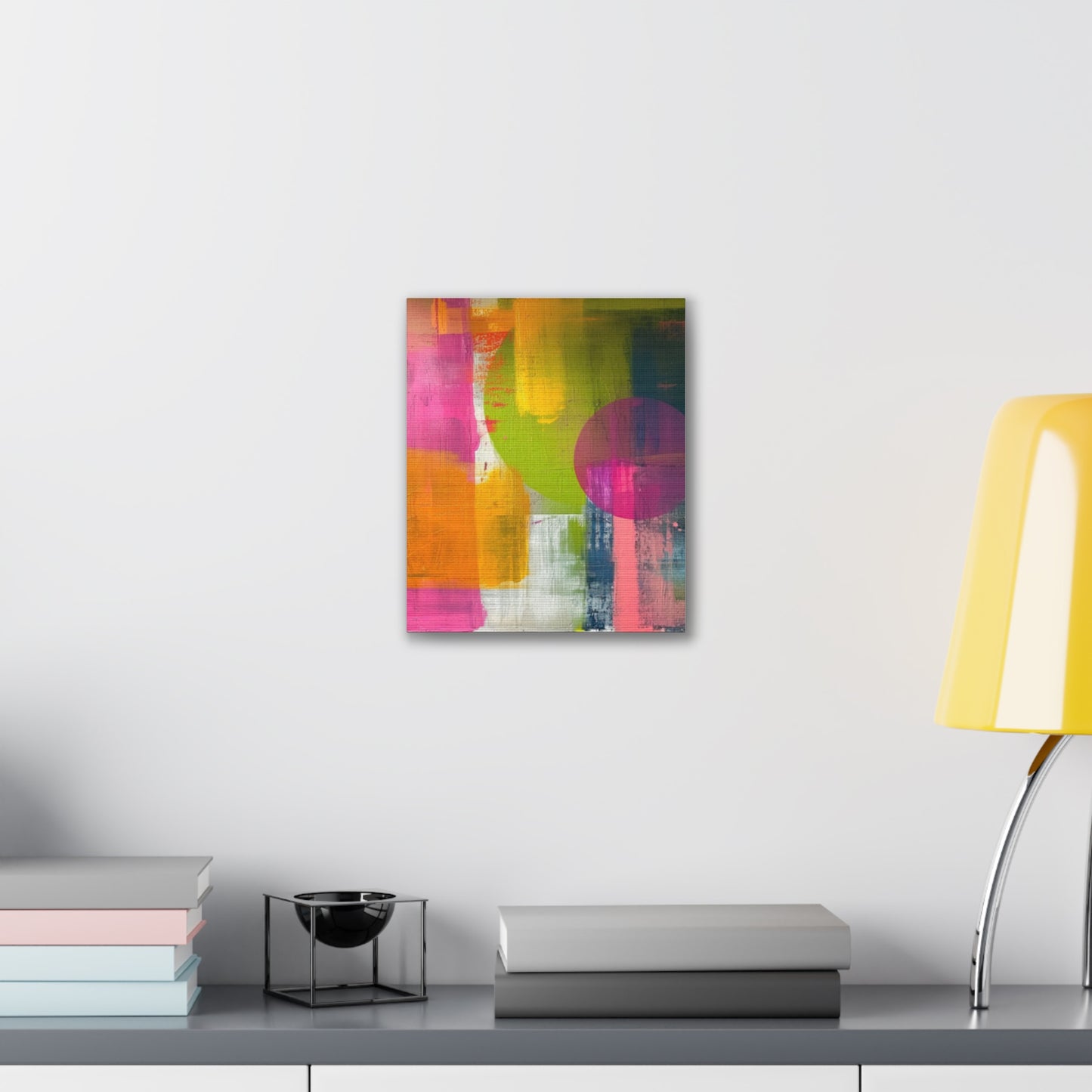 Primary Elegance: A Symphony of Sophistication Canvas Print