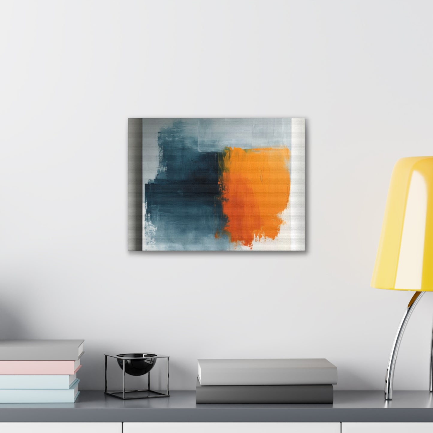 Primary Elegance: A Symphony of Sophistication Canvas Print