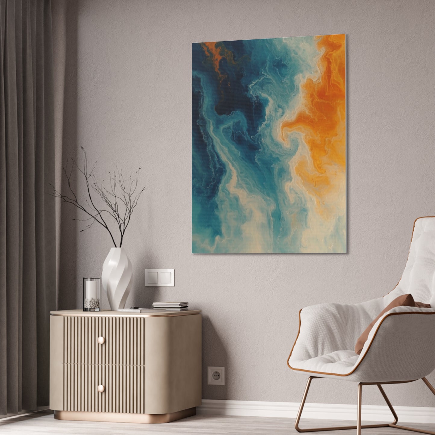 Elegance: A Symphony of Sophistication Canvas Print