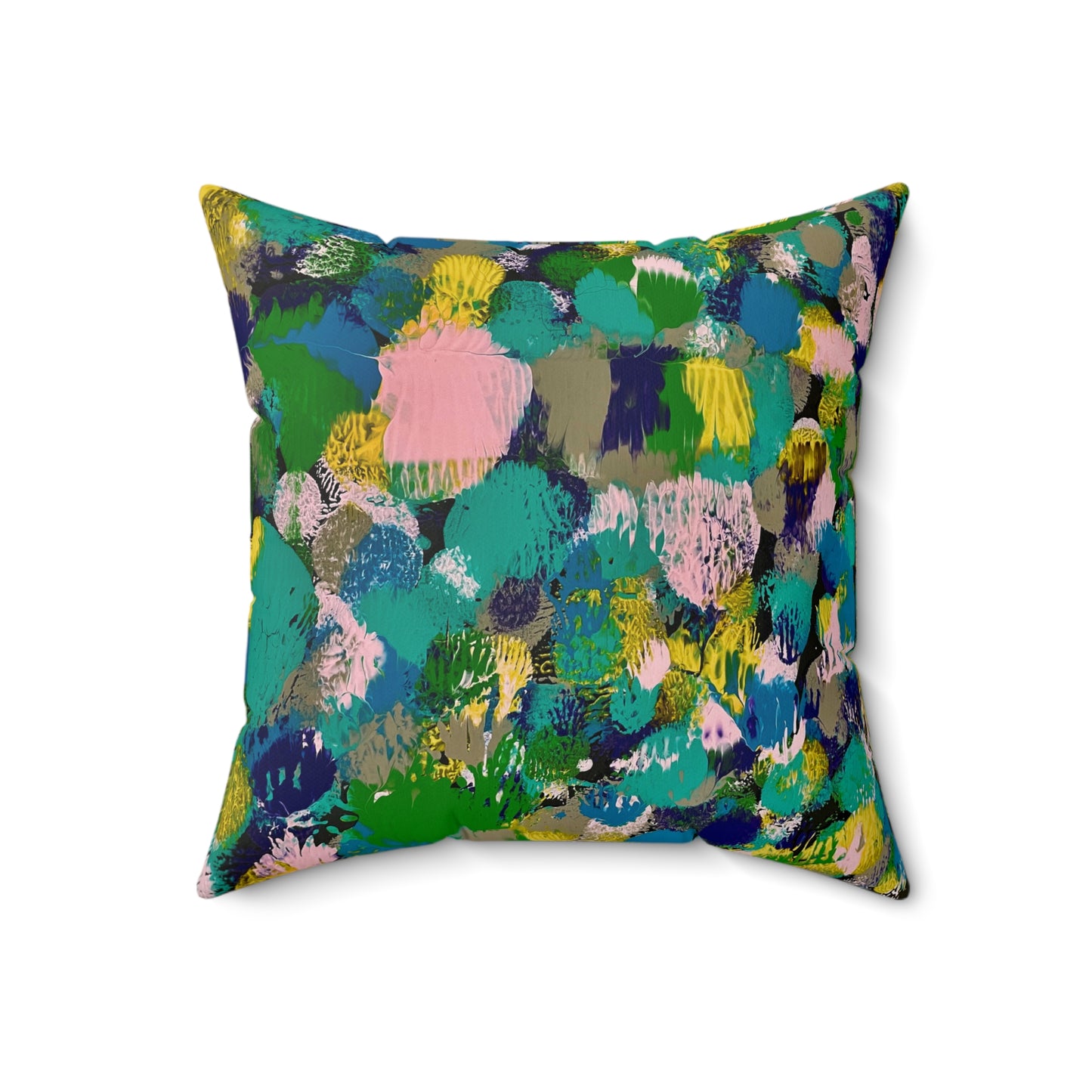 Artistic Abstractions: Abstract Acrylic Art Pillows Collection