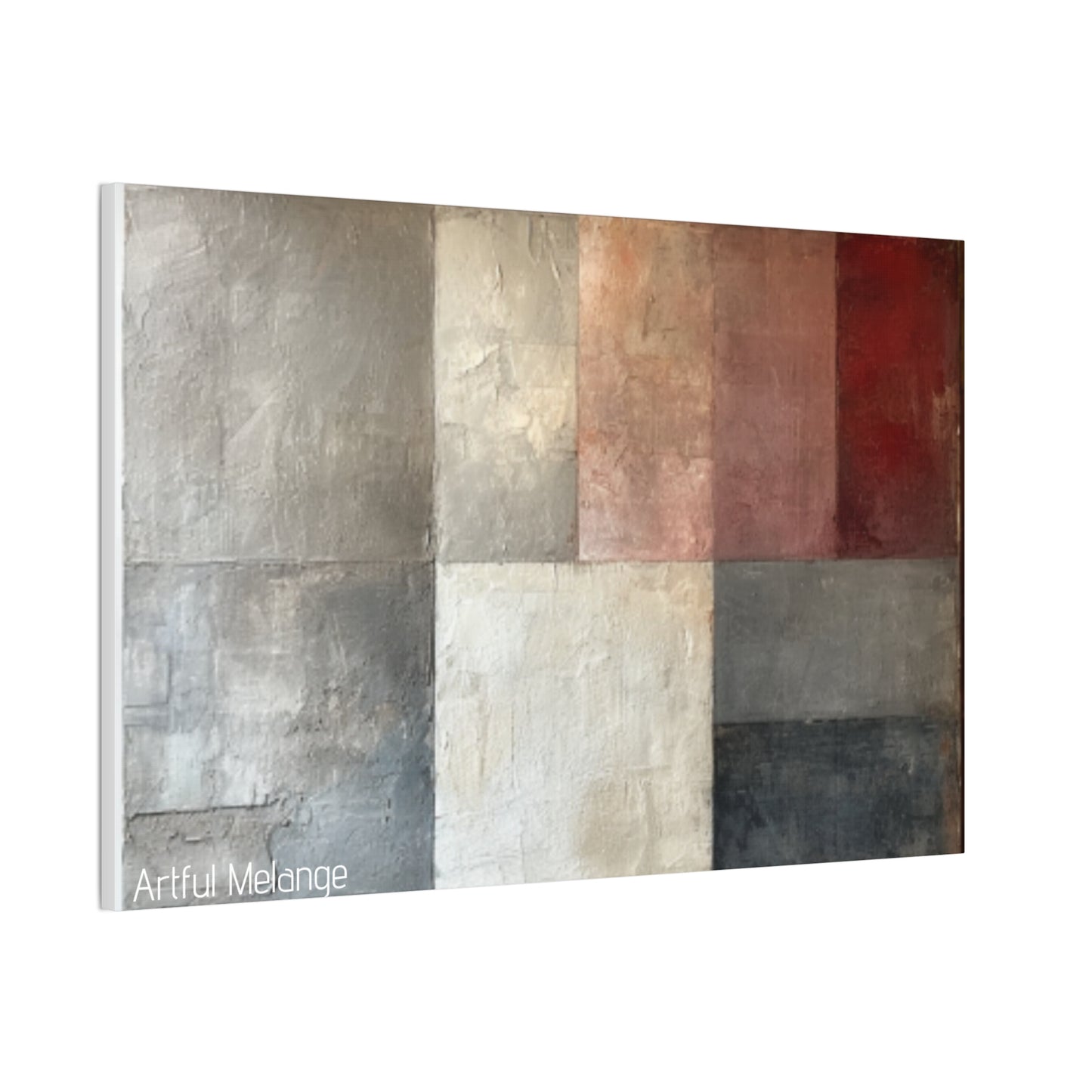 Primary Elegance: A Symphony of Sophistication Canvas Print