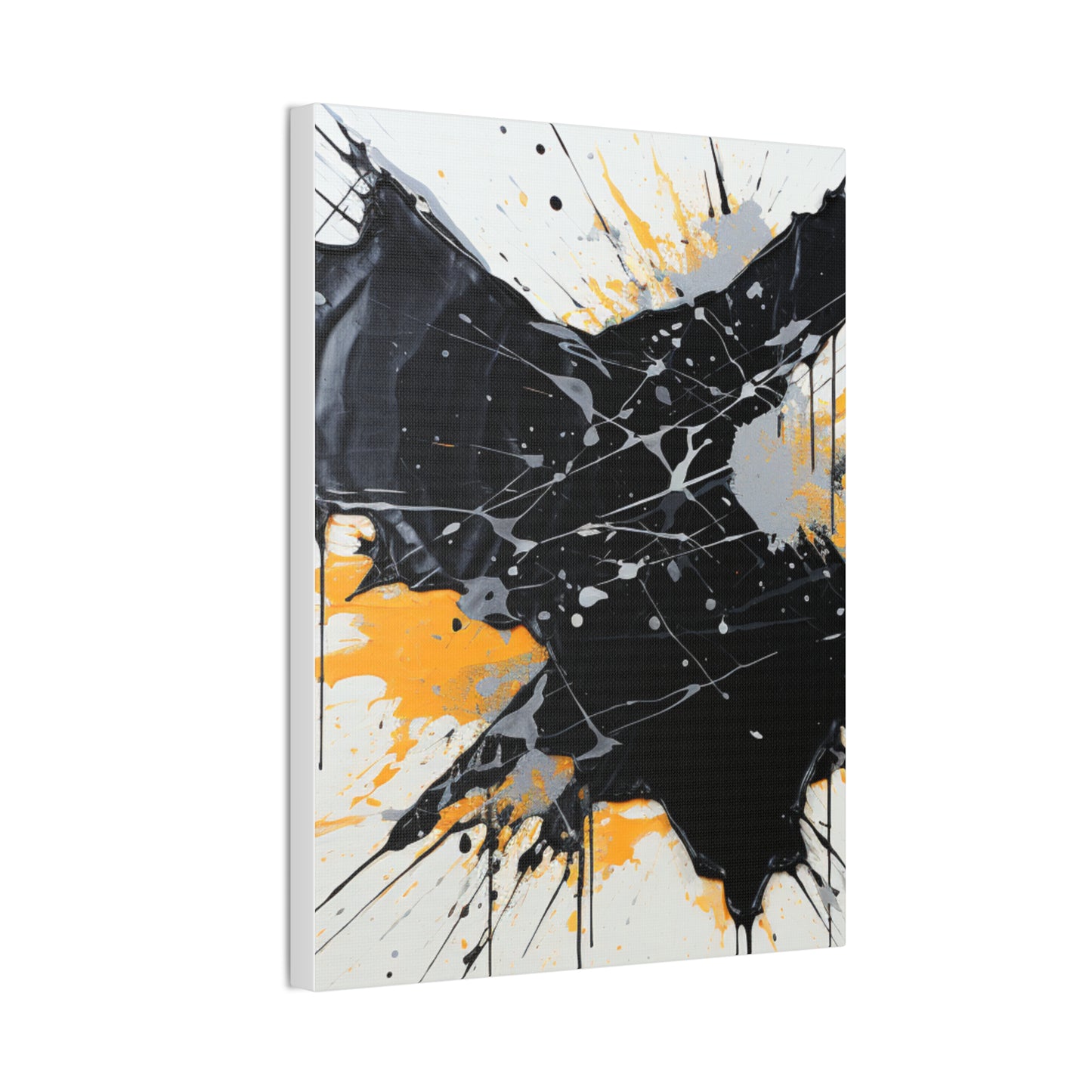 Acrylic Abstract Canvas Print - Richly Textured Artistry