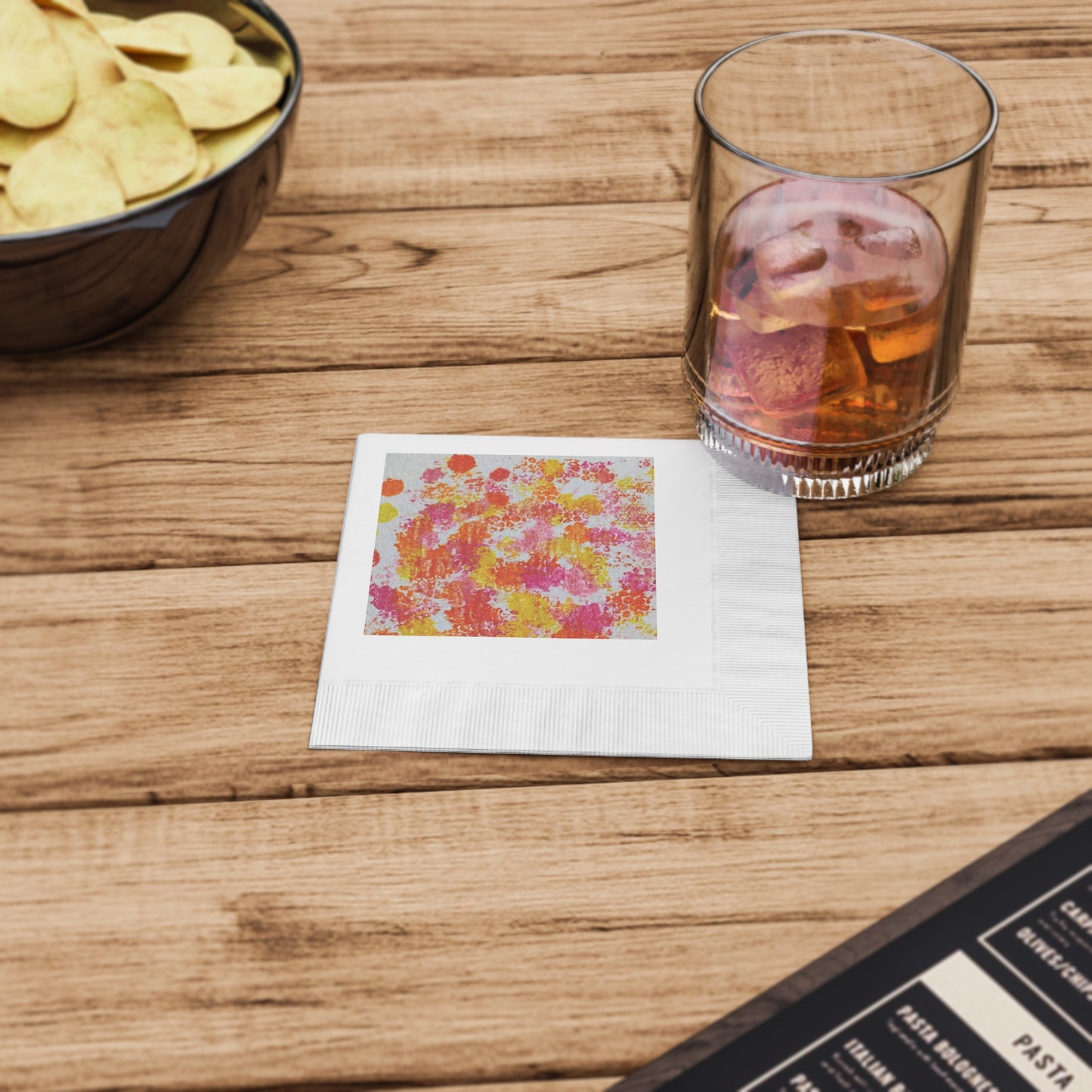 ChromaBlend™ Artistry Abstract Art Napkins”