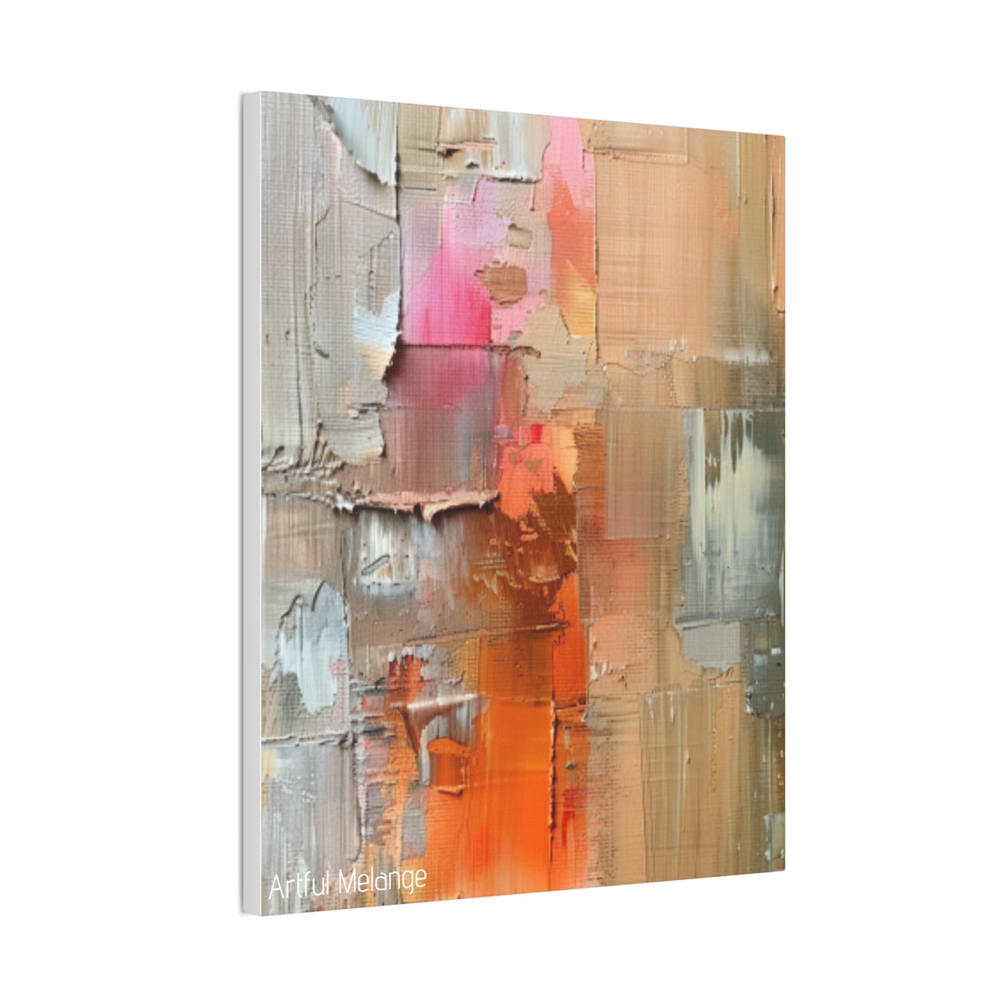 Primary Elegance: A Symphony of Sophistication Canvas Print