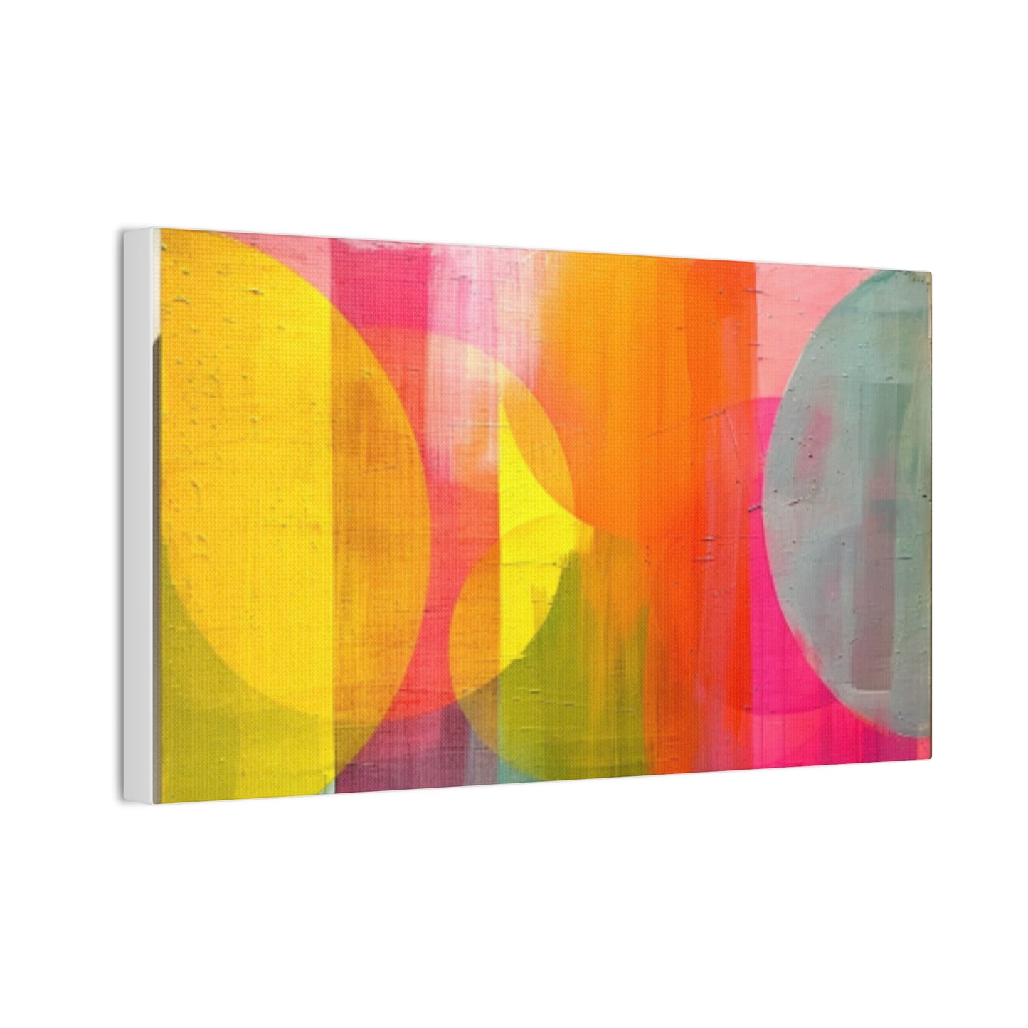 Primary Elegance: A Symphony of Sophistication Canvas Print