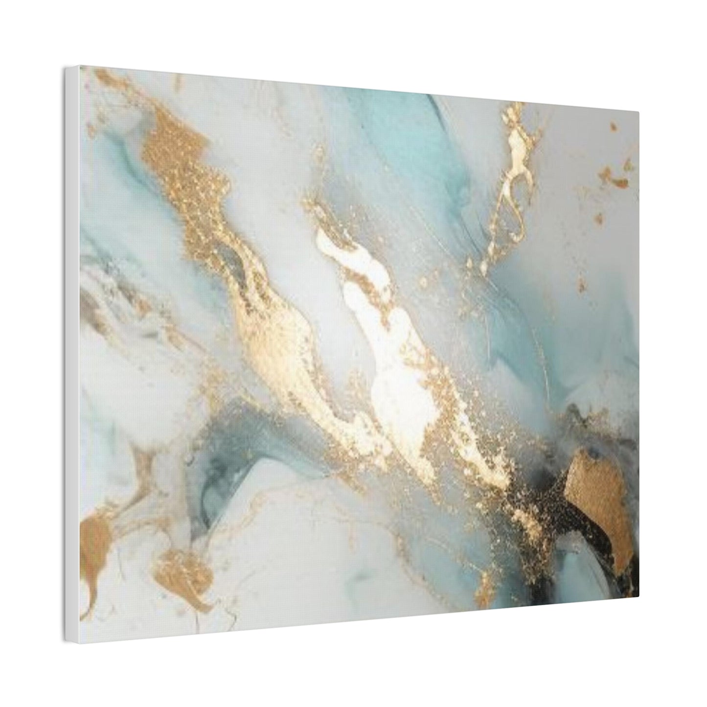 Gold Elegance: A Symphony of Sophistication Canvas Print