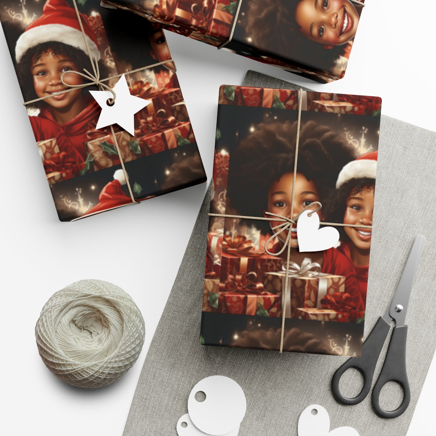 Harmony Holidays Wrapping Paper Sheet