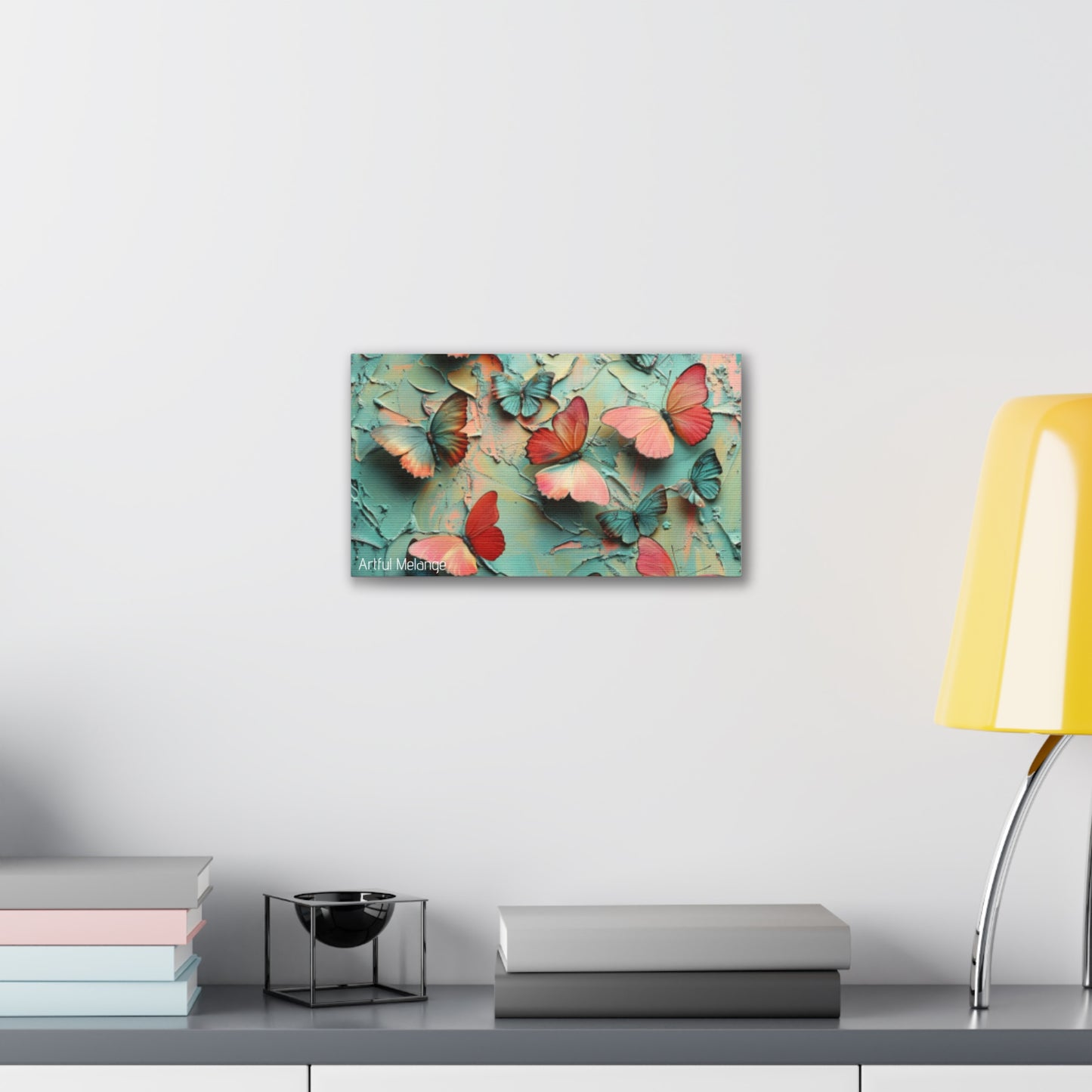 Fluttering Dreams: Butterfly Canvas Print Collection