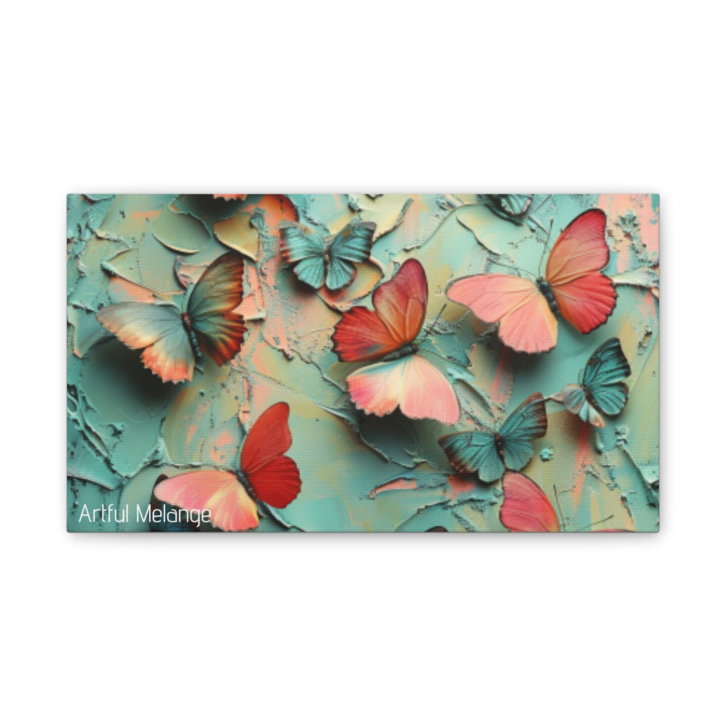 Fluttering Dreams: Butterfly Canvas Print Collection