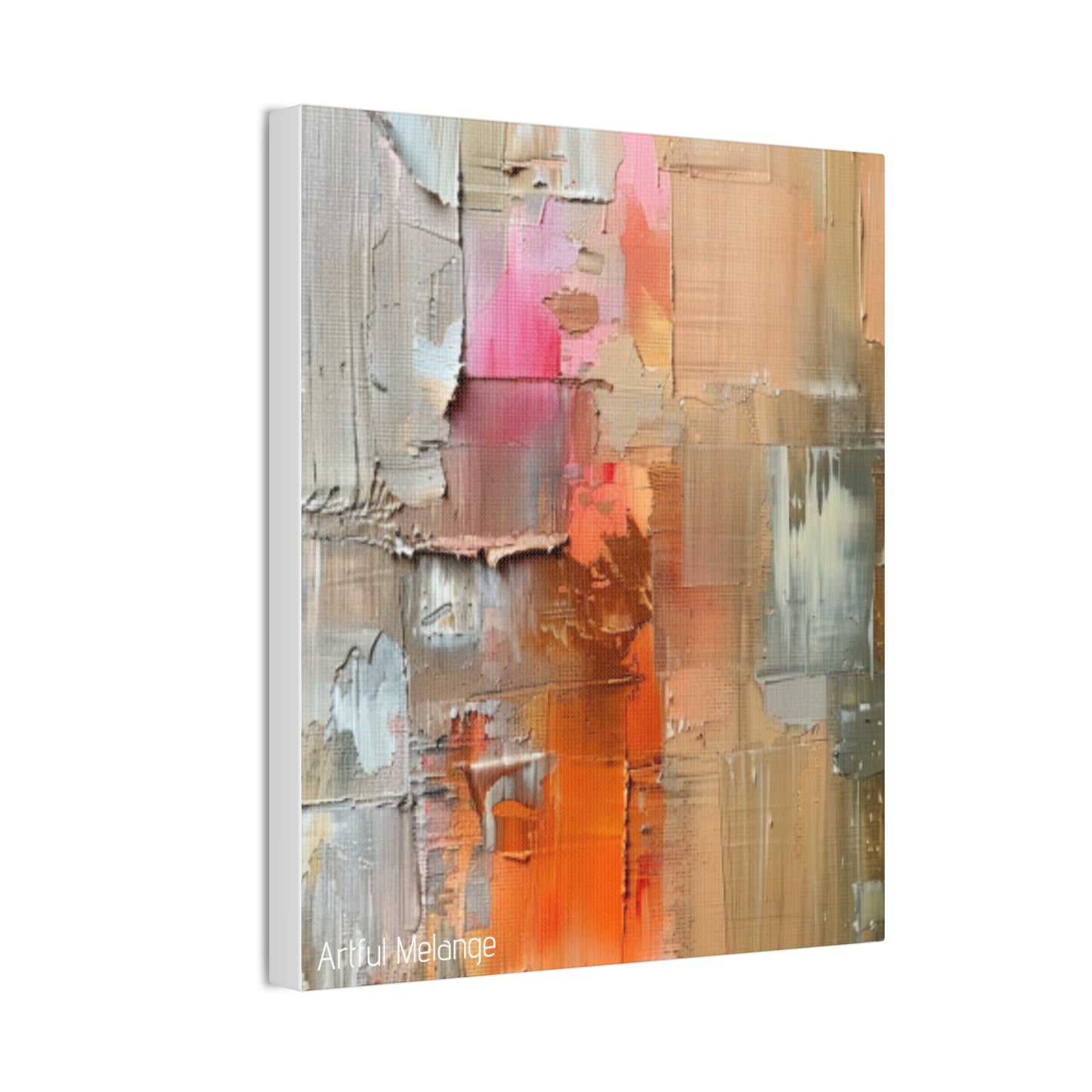 Primary Elegance: A Symphony of Sophistication Canvas Print