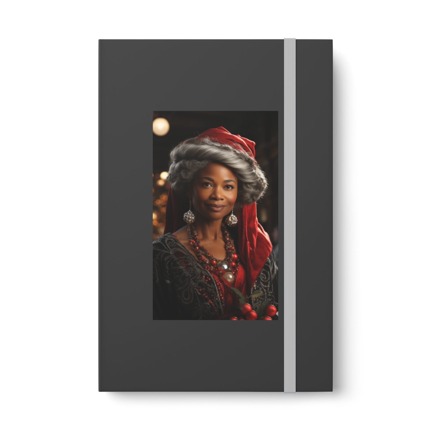 Queen Claus Cover Color Contrast Hardback Journal