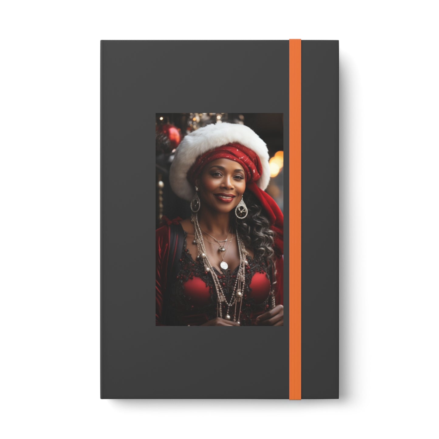 Queen Claus Cover Color Contrast Hardback Journal