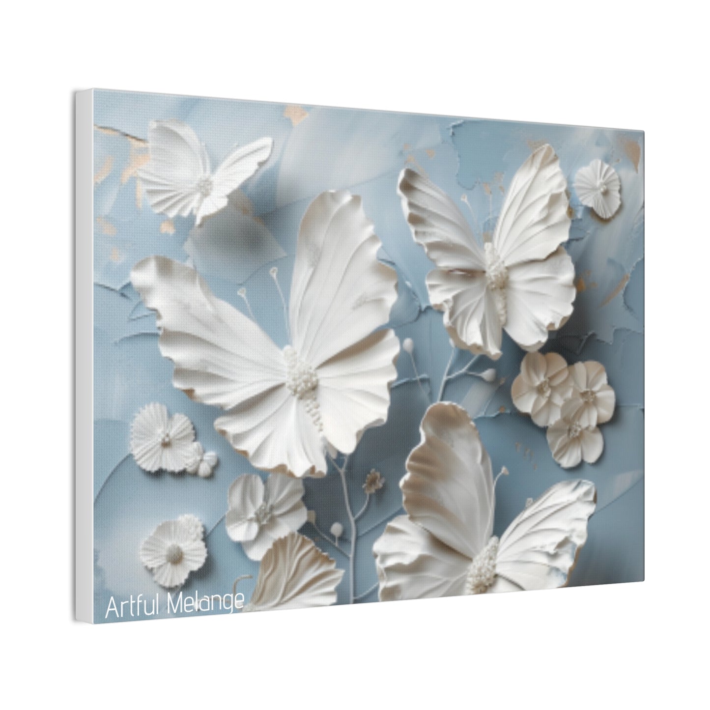 Fluttering Dreams: Butterfly Canvas Print Collection