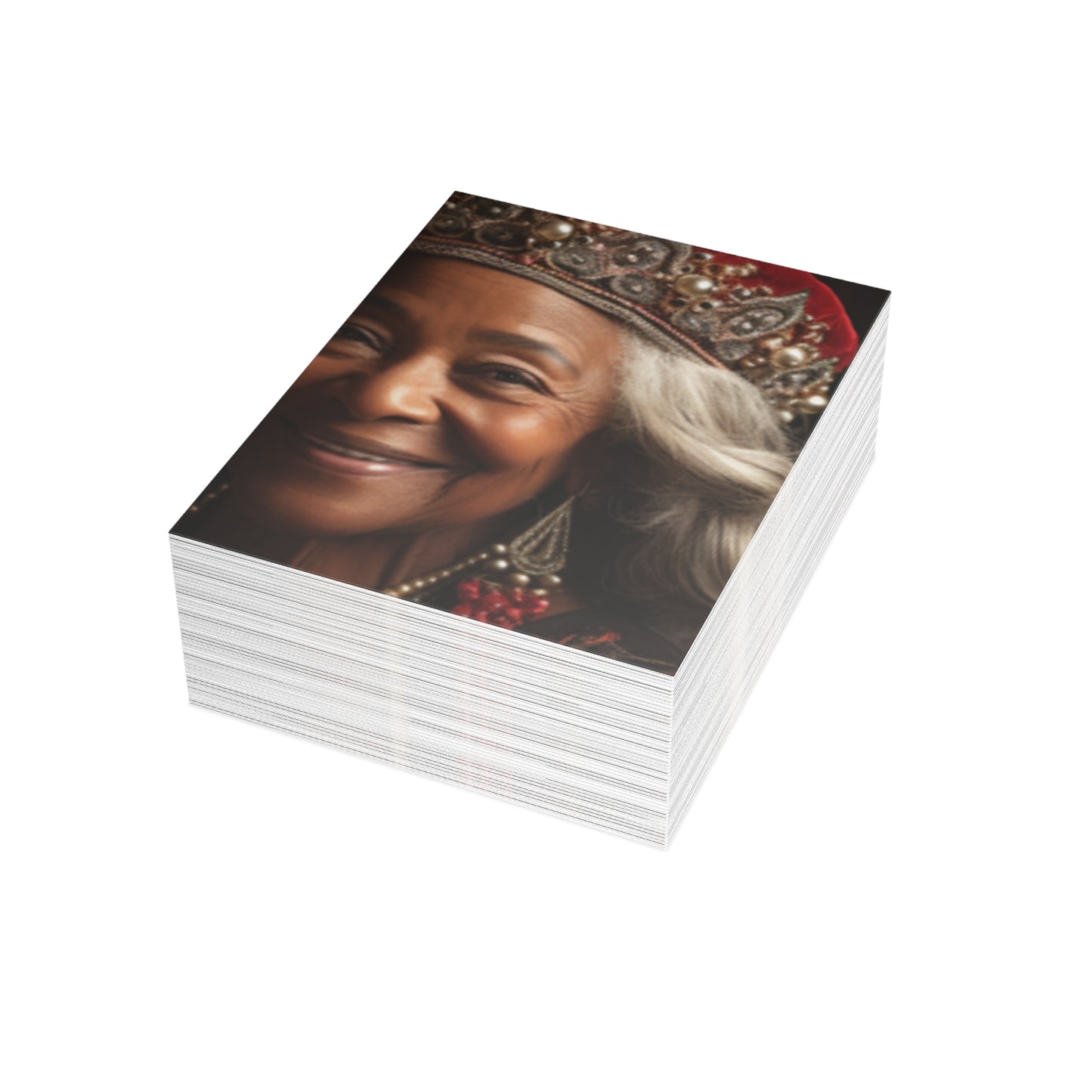 Queen Claus Greeting Cards (1, 10, 30, and 50pcs)