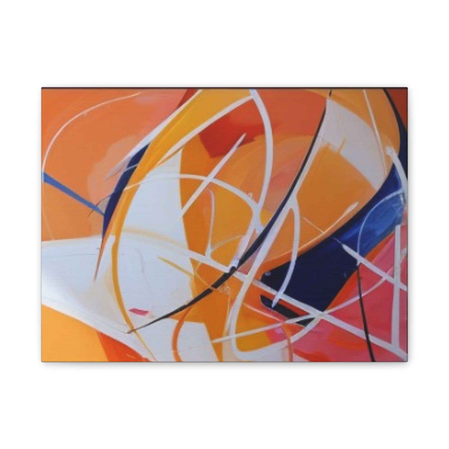 Primary Elegance: A Symphony of Sophistication Canvas Print