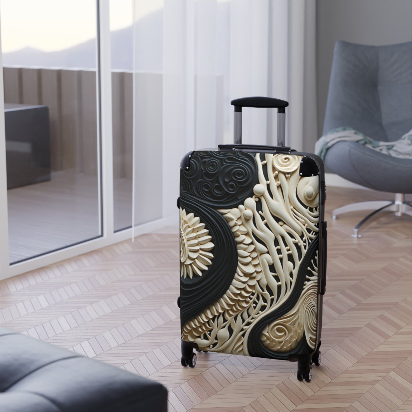 Melanated Jetsetter: Sankofa Splender : Stylish Travel Luggage Pieces