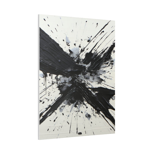 Acrylic Abstract Canvas Print - Richly Textured Artistry