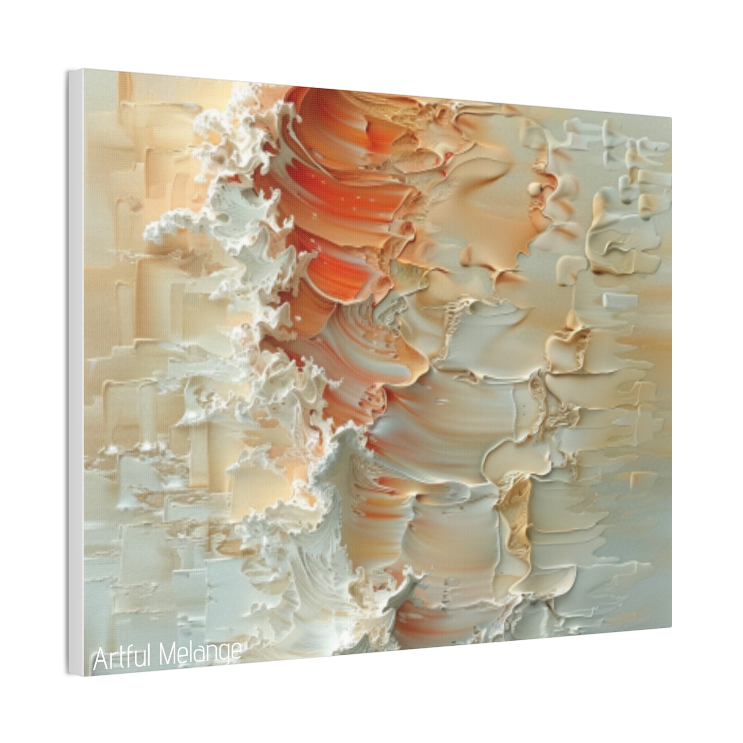 Primary Elegance: A Symphony of Sophistication Canvas Print