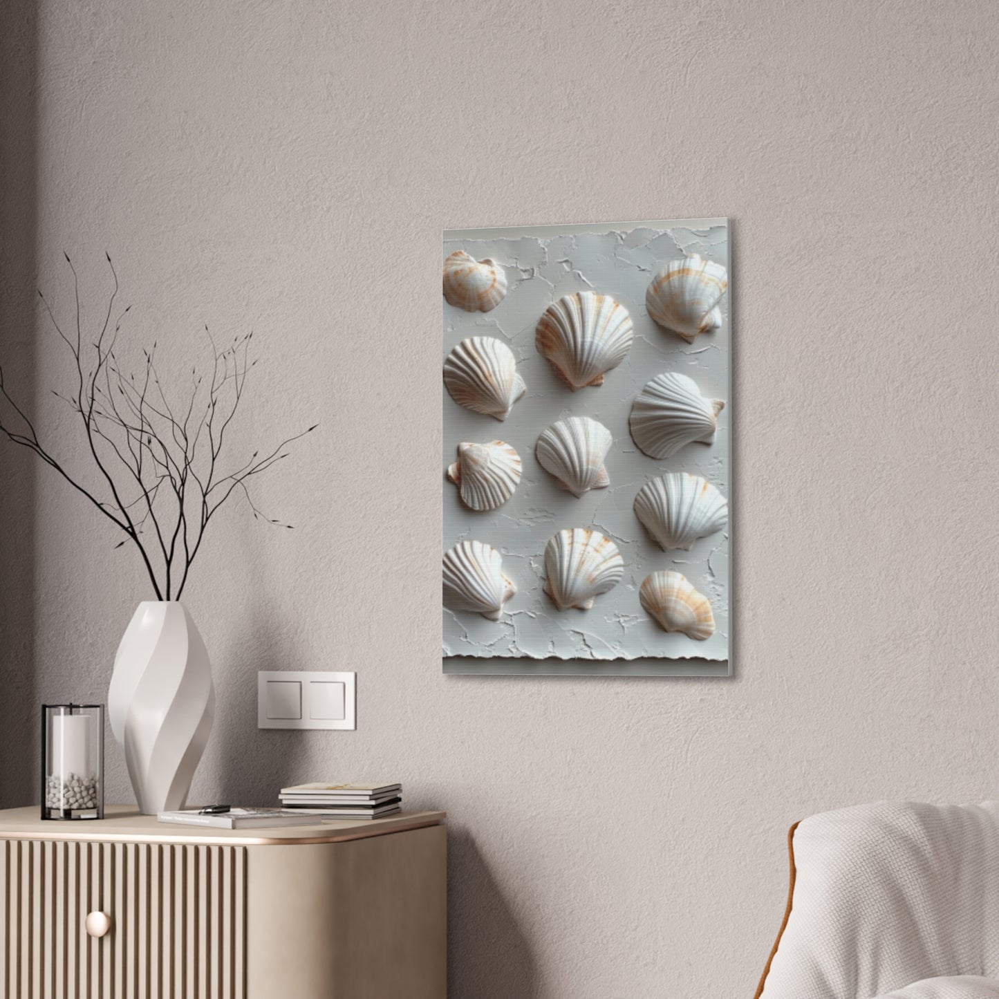 Seashell Serenity Canvas Print