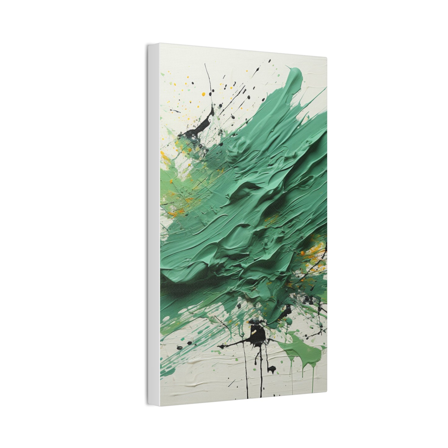 Acrylic Abstract Canvas Print - Richly Textured Artistry