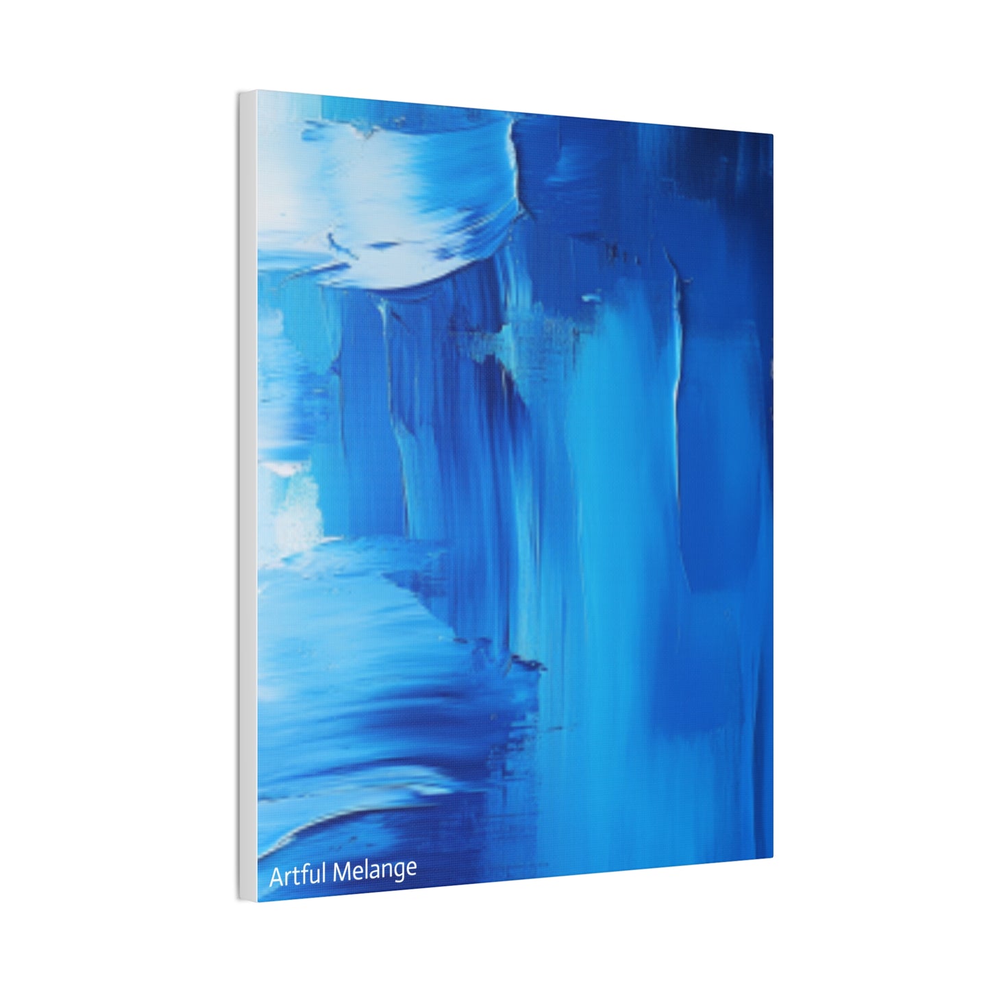 Acrylic Abstract Canvas Print - Richly Textured Artistry