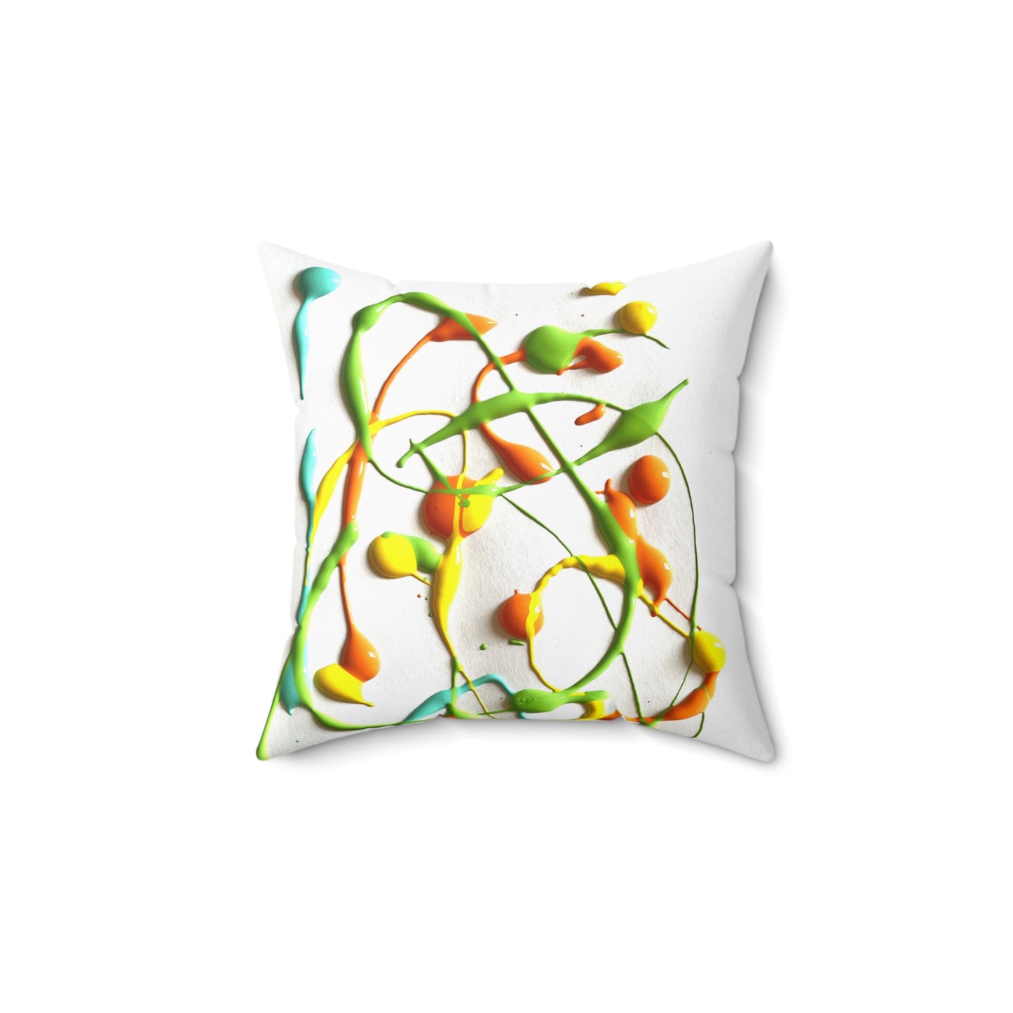 Artistic Abstractions: Abstract Acrylic Art Pillows Collection