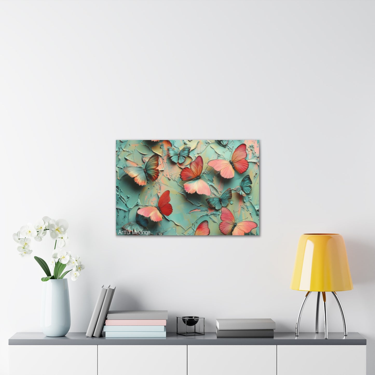 Fluttering Dreams: Butterfly Canvas Print Collection