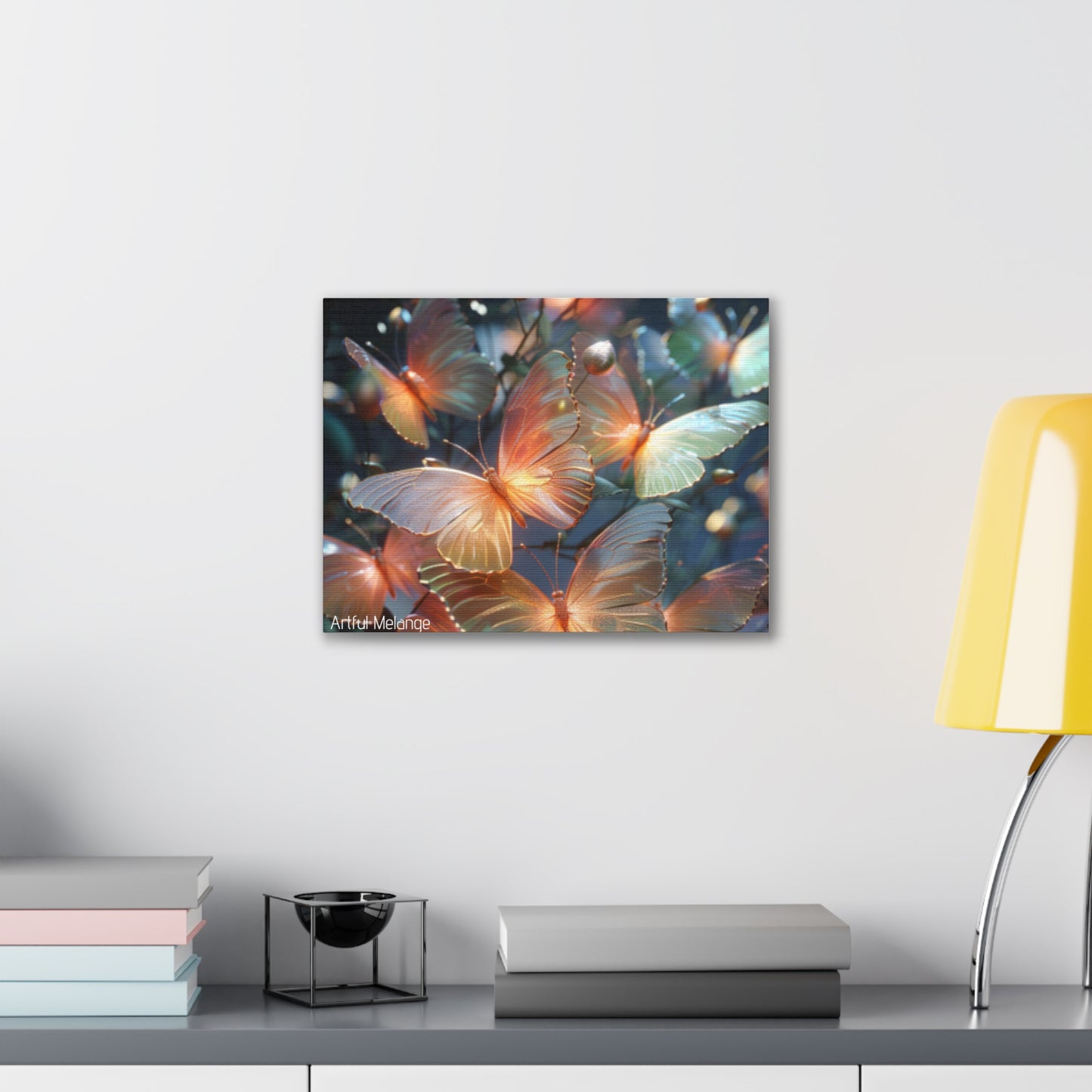 Fluttering Dreams: Butterfly Canvas Print Collection