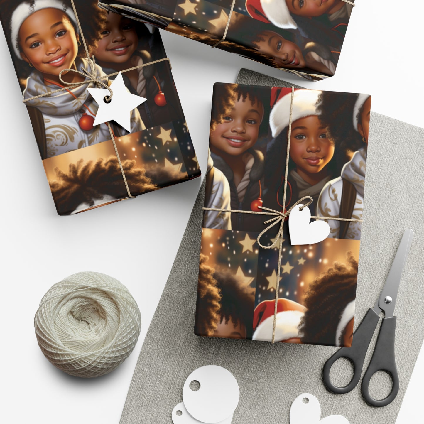 Harmony Holidays Wrapping Paper Sheet