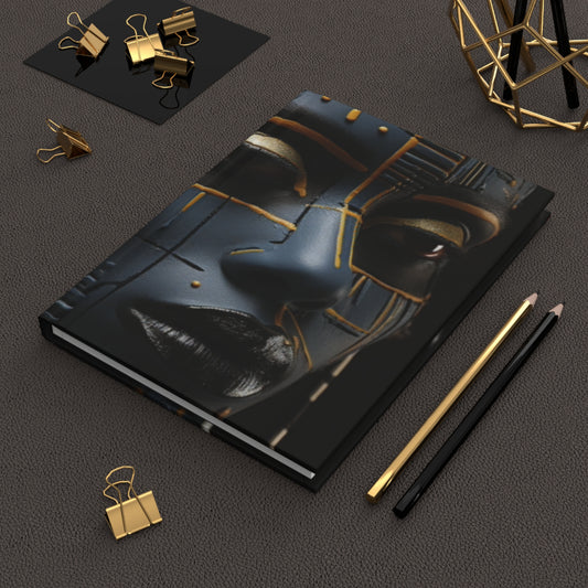 Elegance In Black: Melanated Hardcover Journal