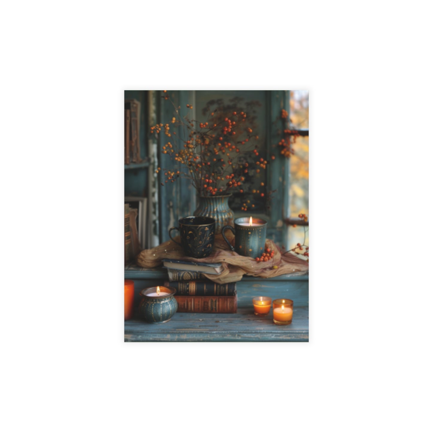 Serene Homescapes/Postcard Bundles (envelopes included)