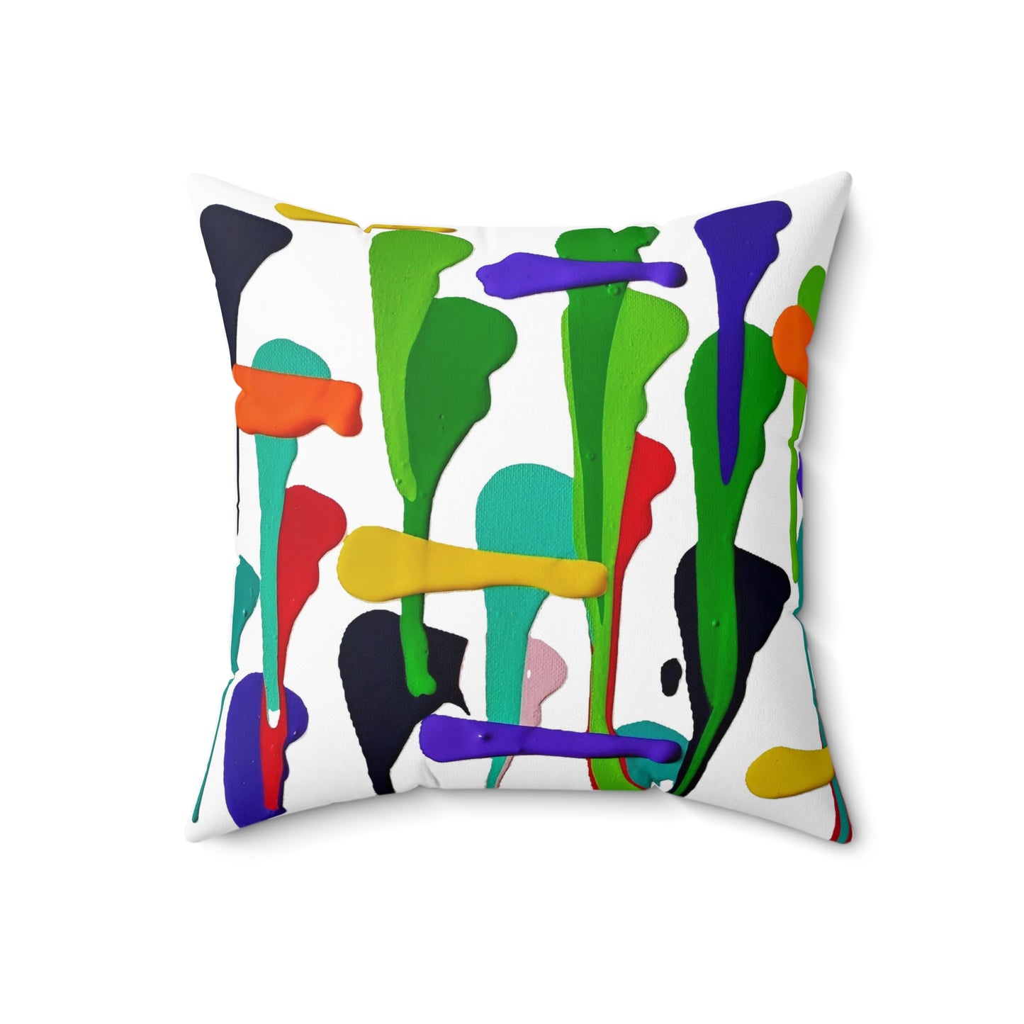 Artistic Abstractions: Abstract Acrylic Art Pillows Collection