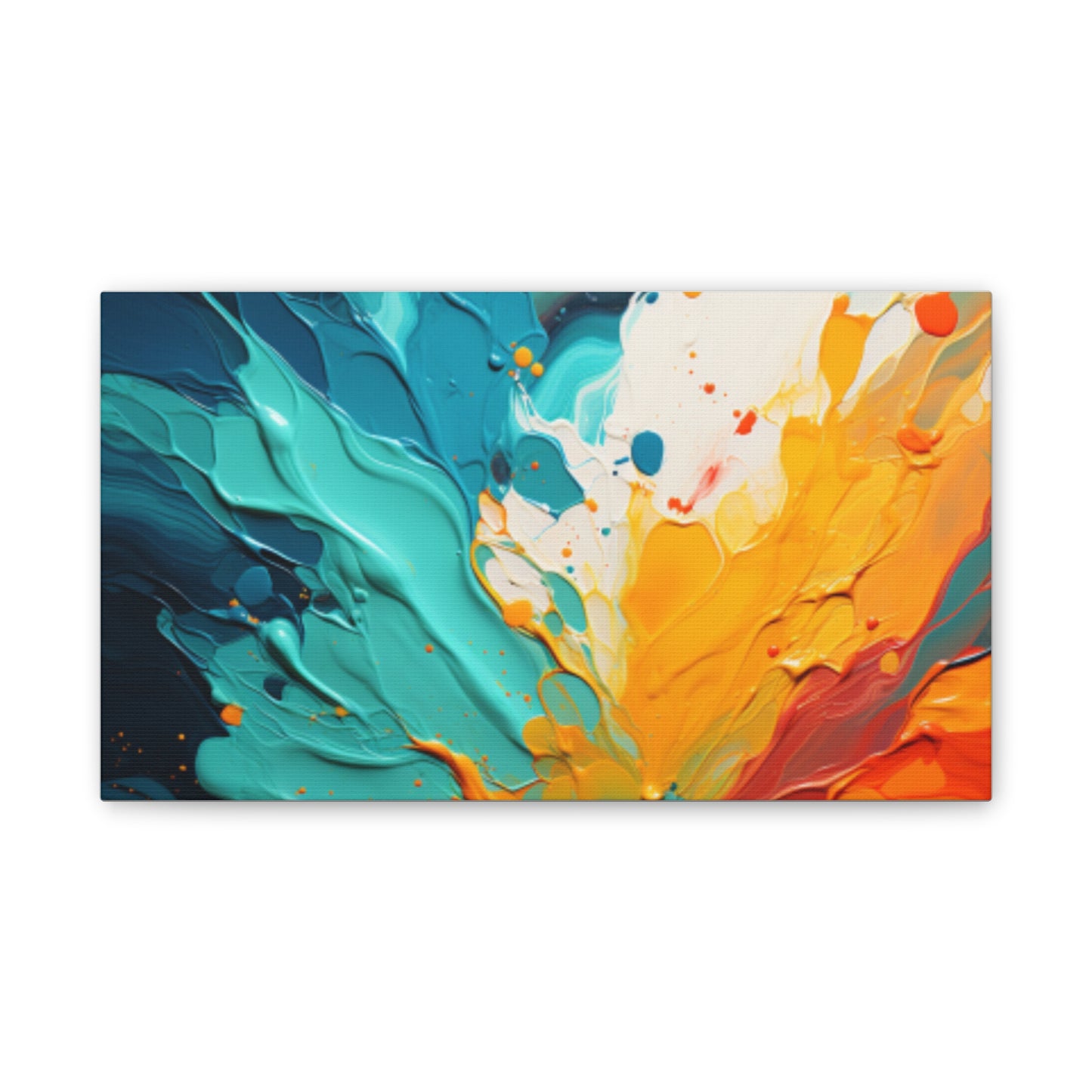 Primary Elegance: A Symphony of Sophistication Canvas Print