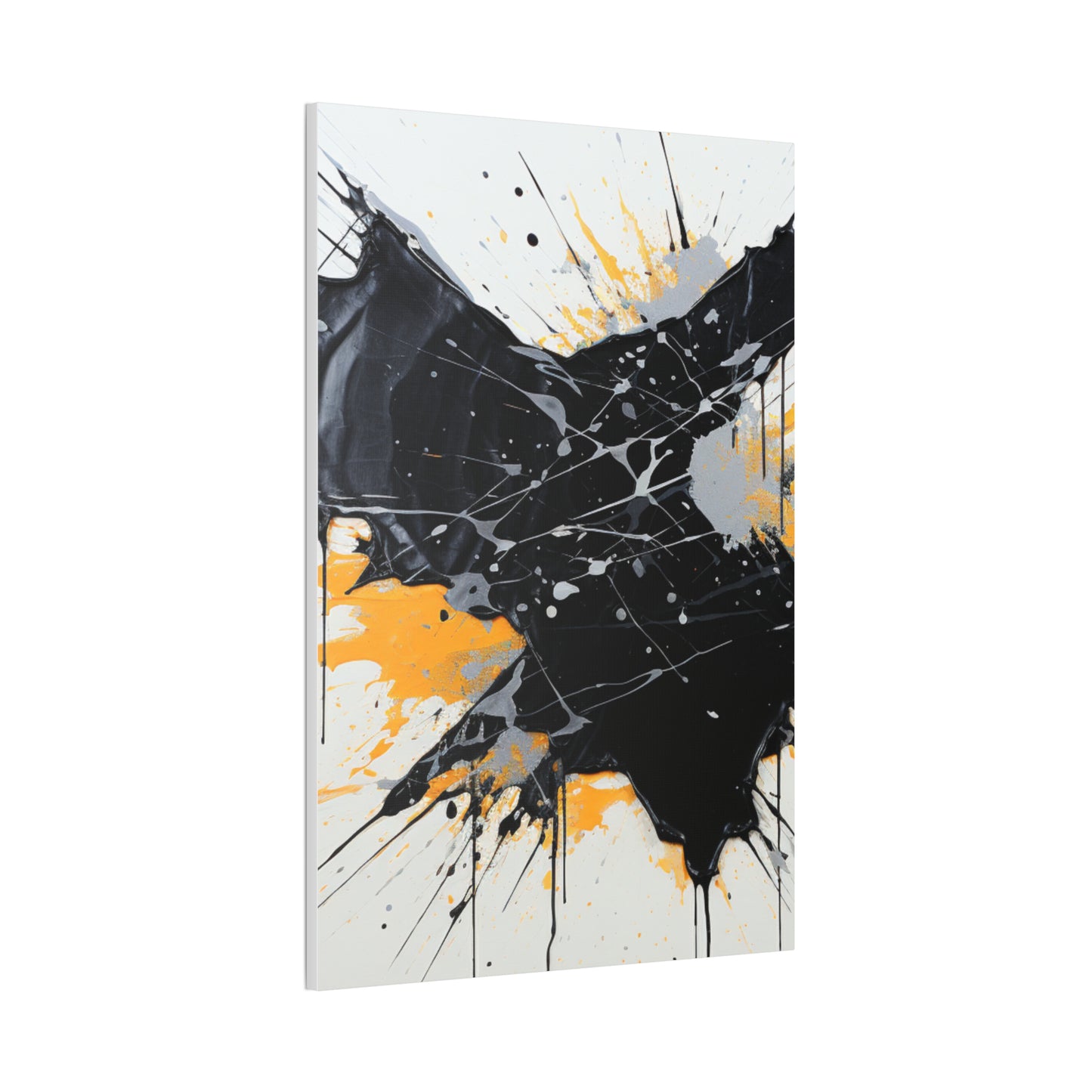 Acrylic Abstract Canvas Print - Richly Textured Artistry