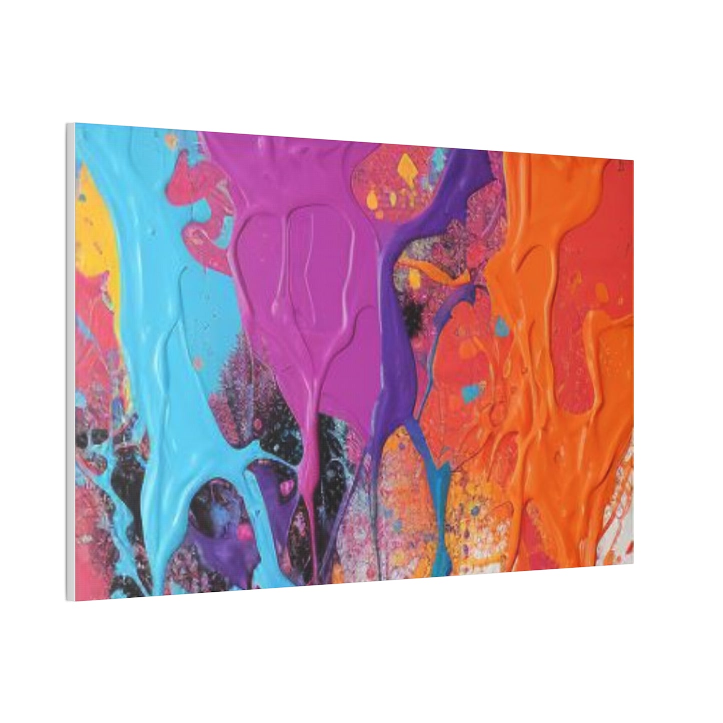 Primary Elegance: A Symphony of Sophistication Canvas Print