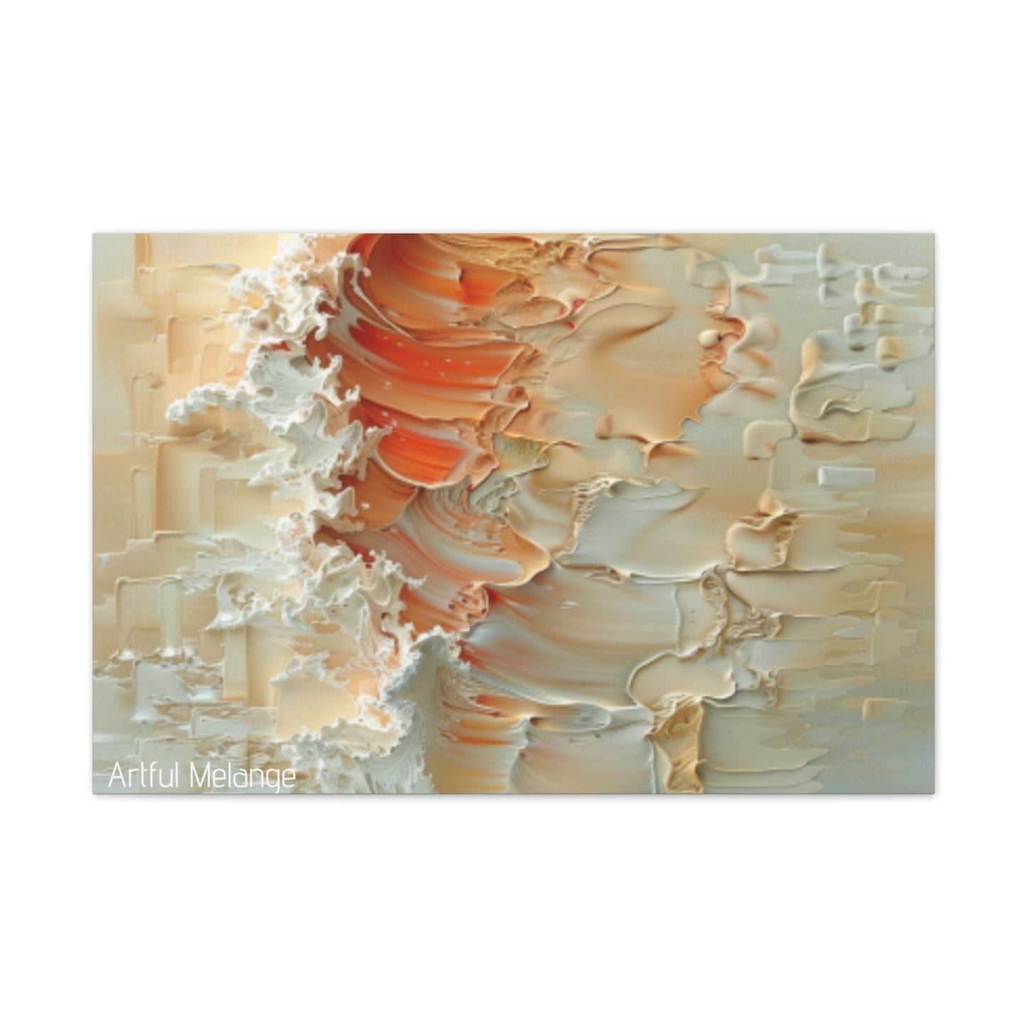 Primary Elegance: A Symphony of Sophistication Canvas Print