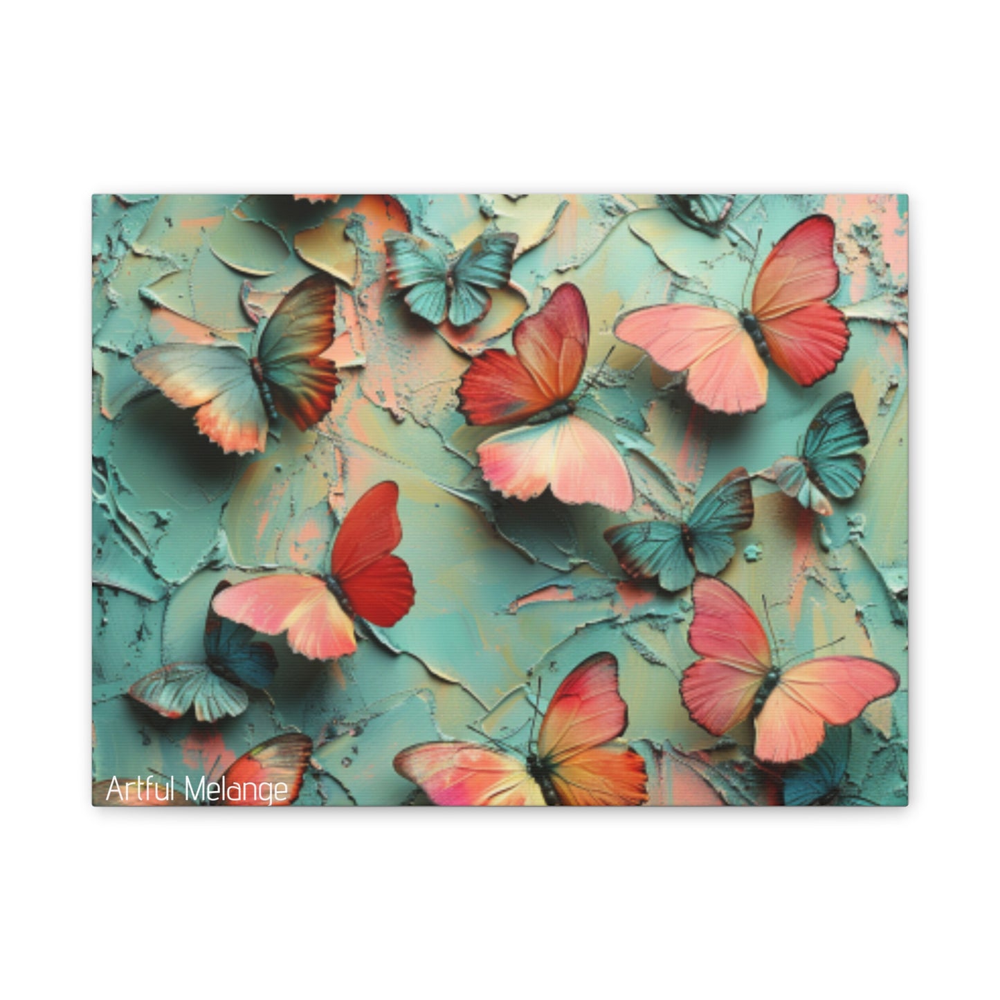 Fluttering Dreams: Butterfly Canvas Print Collection