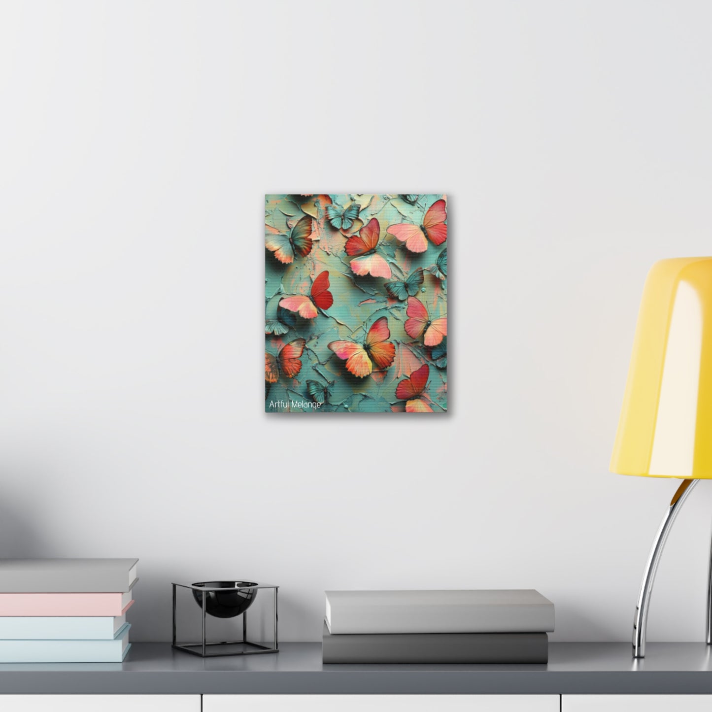 Fluttering Dreams: Butterfly Canvas Print Collection