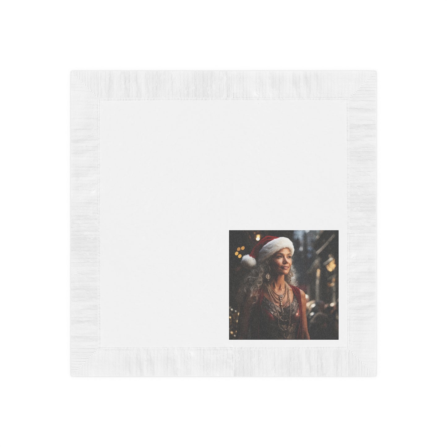 Regal Queen Claus Napkin Set 4