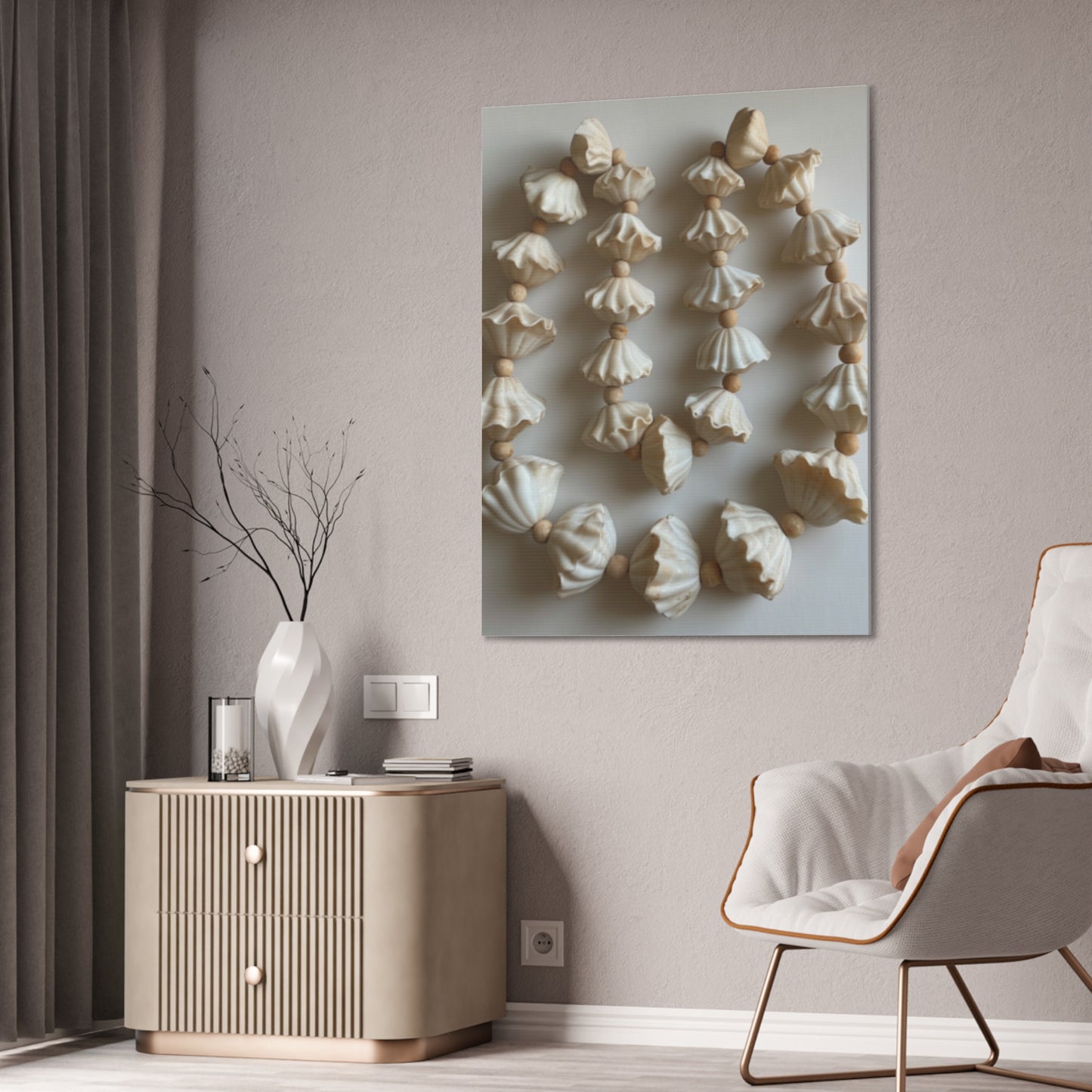 Seashell Serenity Canvas Print