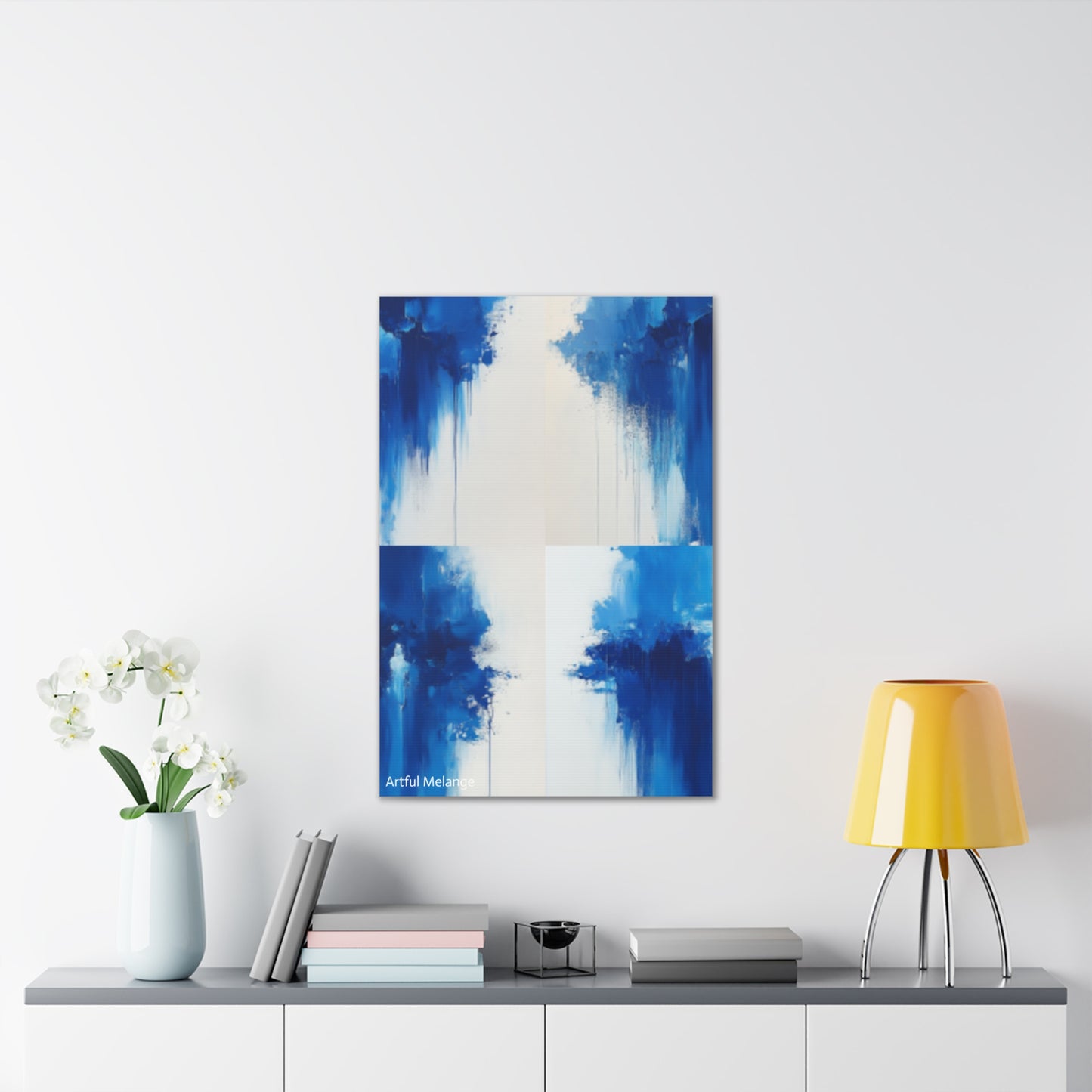 Acrylic Abstract Canvas Print - Richly Textured Artistry