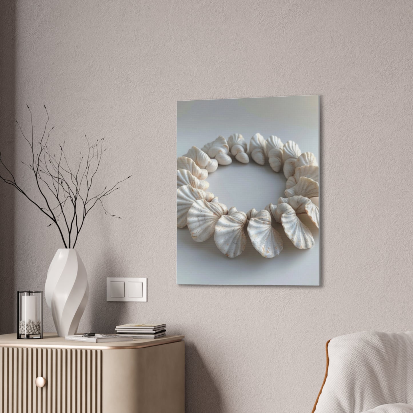 Seashell Serenity Canvas Print