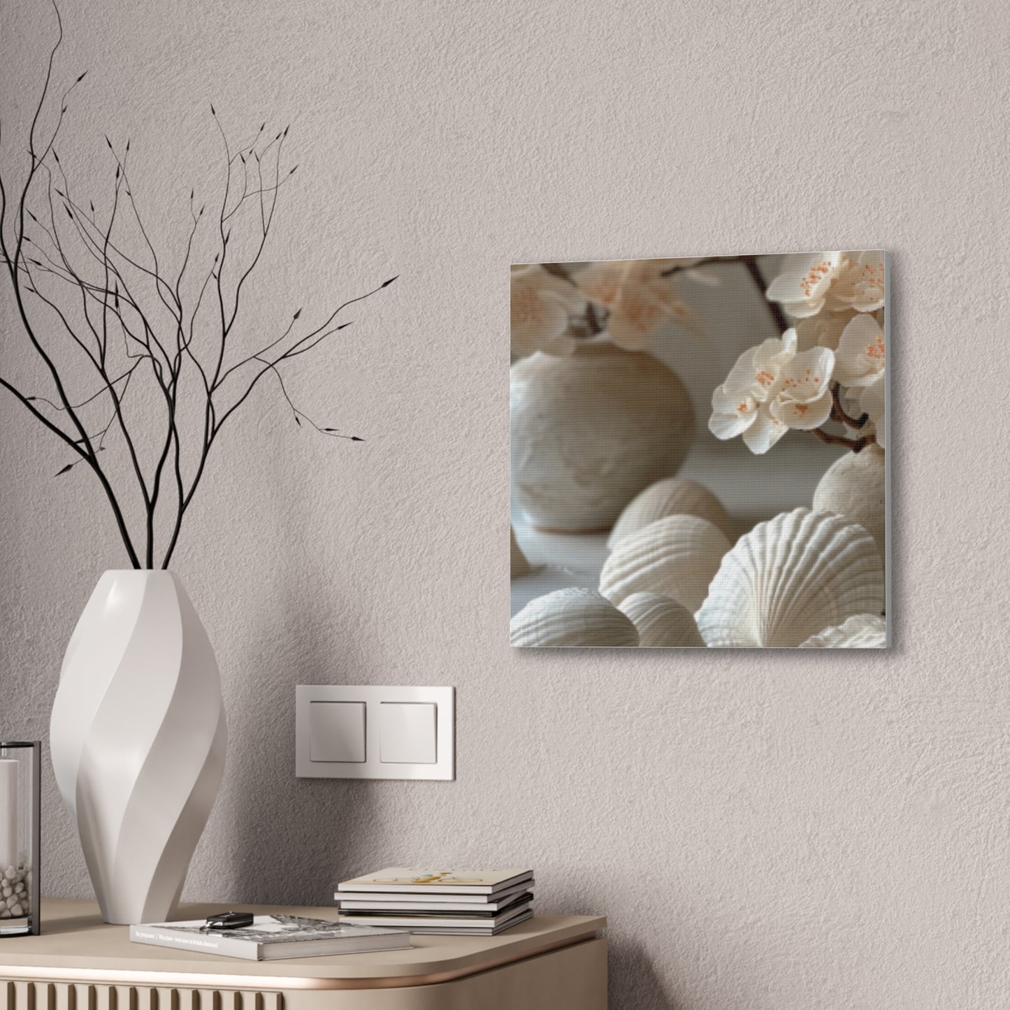 Seashell Serenity Canvas Print