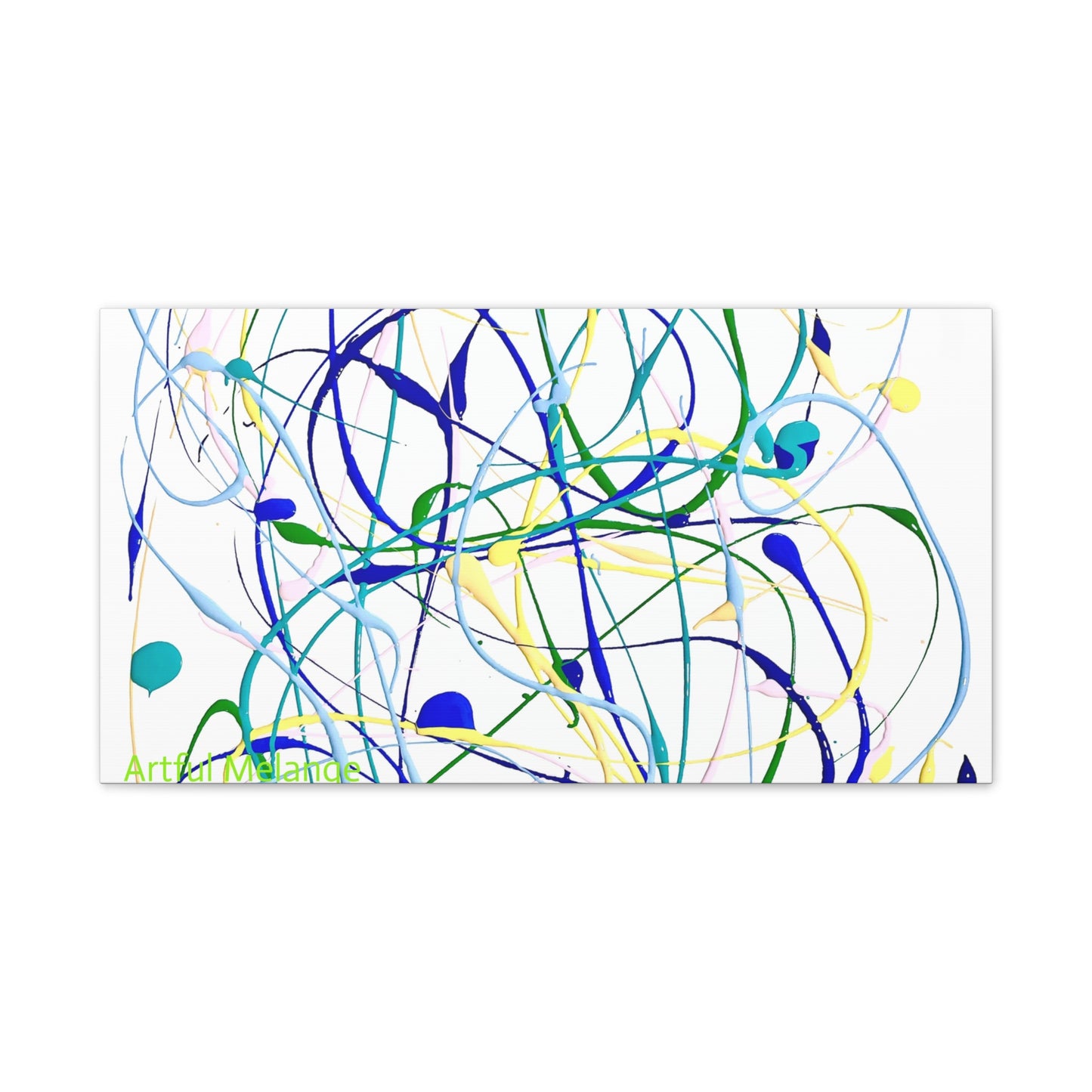 Acrylic Abstract Canvas Print - Richly Textured Artistry